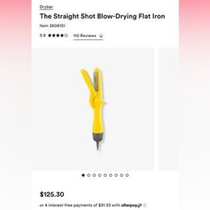 The Straight Shot Blow-Drying Flat Iron by Dry Bar